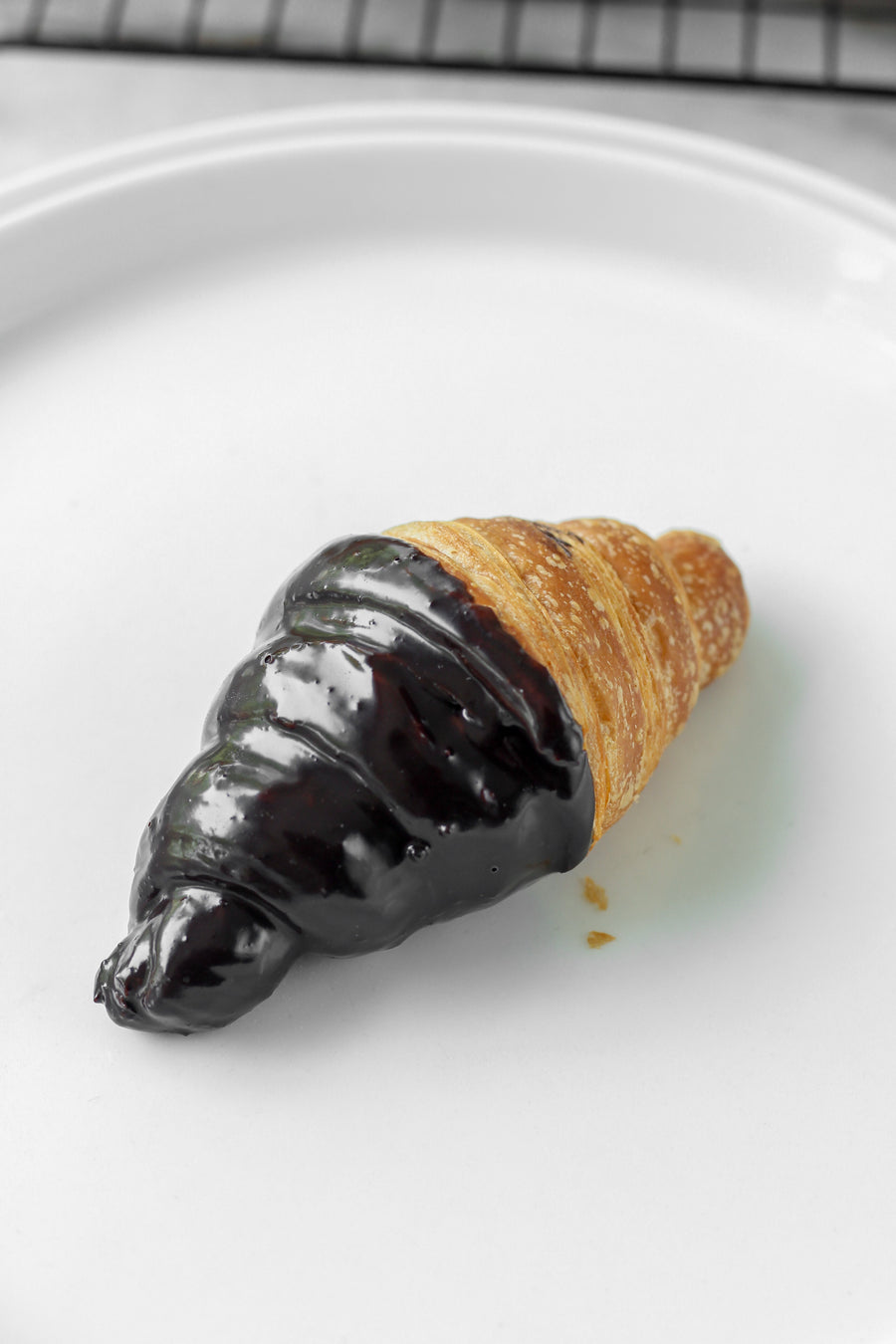 Chocolate Glazed Butter Croissant