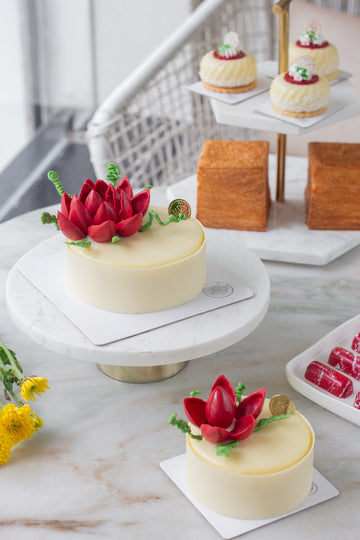 Coconut Rasberry Entremet