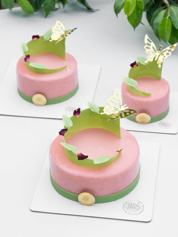 Rose Pistachio Entremet