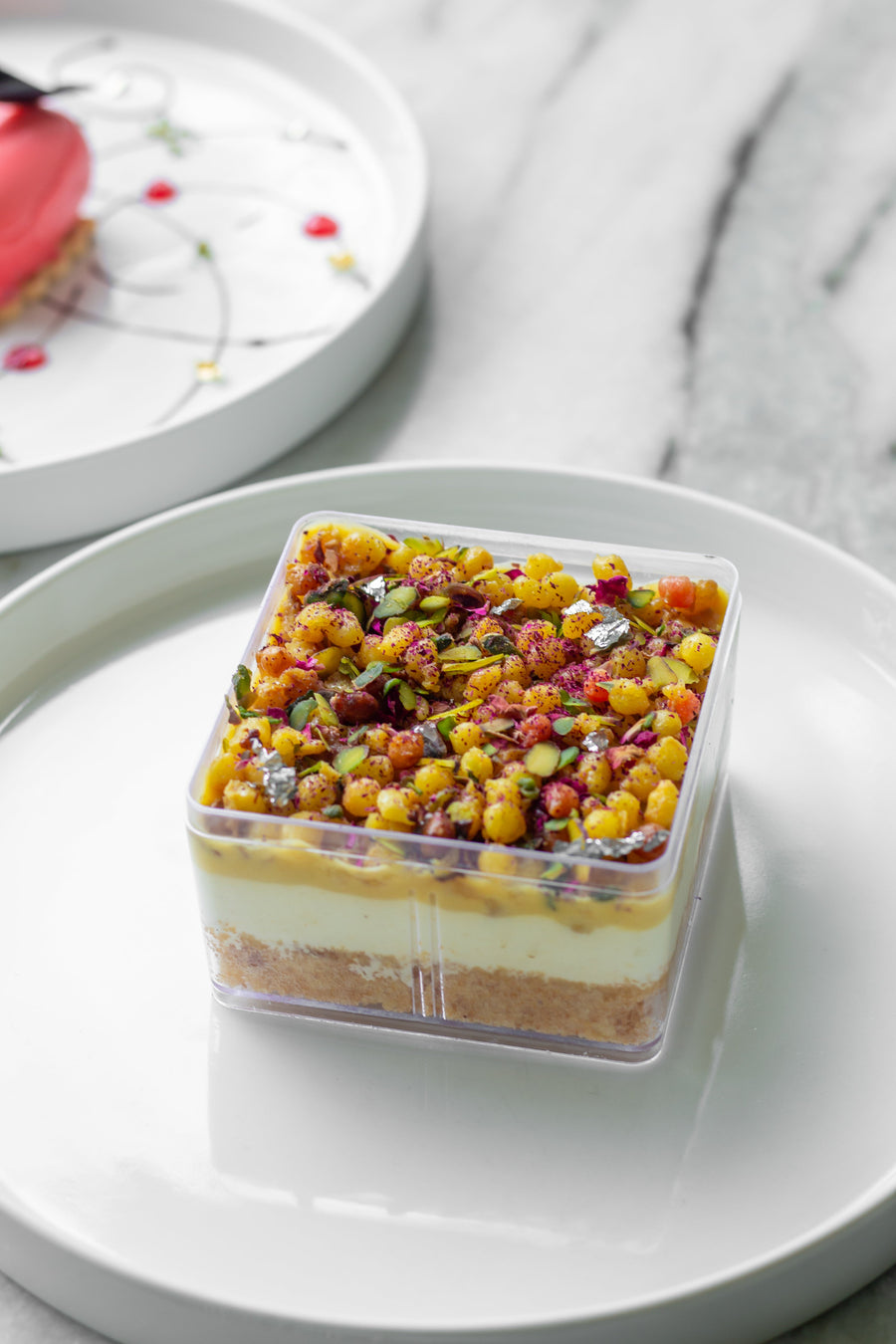 Baked Boondhi Cheescake Tub