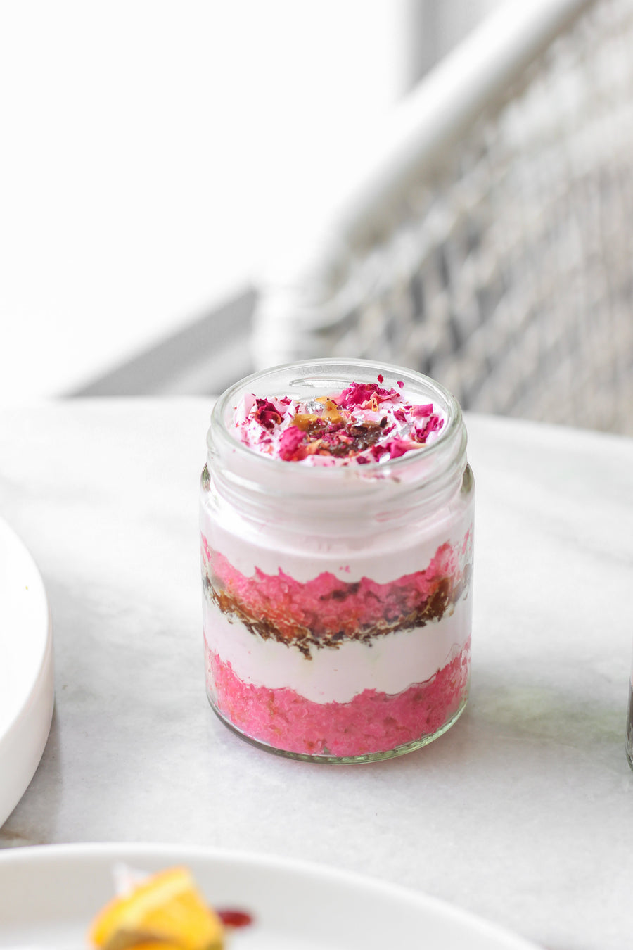 Rose Gulkand Cake Jar